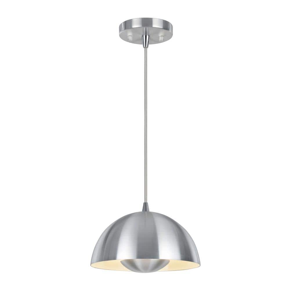 1-Light Aluminum Integrated LED Mini Pendant with Metal Dome Shade price history on PriceWatchPro