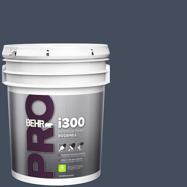 5 gal. #S520-7 Night Flight Eggshell Interior Paint