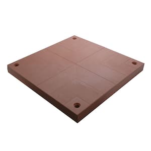 40 in. x 40 in. Red Cedar Patio Deck Surface Pad