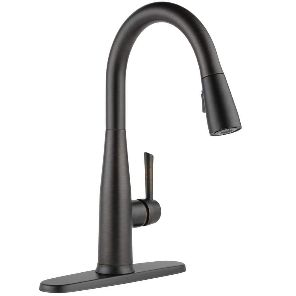 Delta Essa Touch2O Technology Single-Handle Pull-Down Sprayer Kitchen Faucet with MagnaTite Docking in Venetian Bronze -  9113T-RB-DST