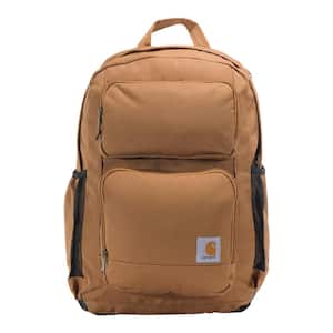 19.69 in. 28L Dual-Compartment Backpack Brown OS