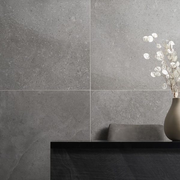 Ivy Hill Tile Iris Fossil  in. x  in. Matte Porcelain Floor and  Wall Tile ( sq. ft./Case) EXT3RD108110 - The Home Depot