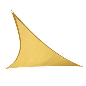 Coolhaven 15 ft. x 12 ft. x 9 ft. Right Triangle Sahara Shade Sail