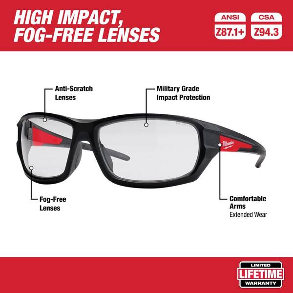 Milwaukee 48732045 Anti-Fog Safety Glass for sale online 