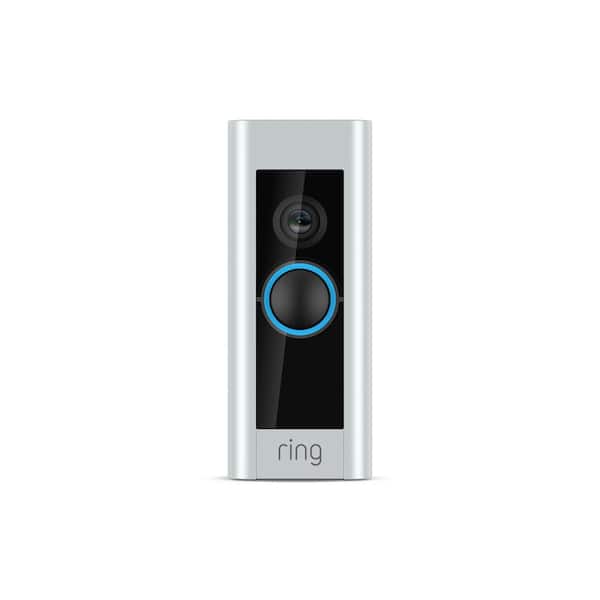 Ring Wired Doorbell Plus - Smart WiFi Video Doorbell Camera with Color Video Previews, Night Vision and Quick Replies