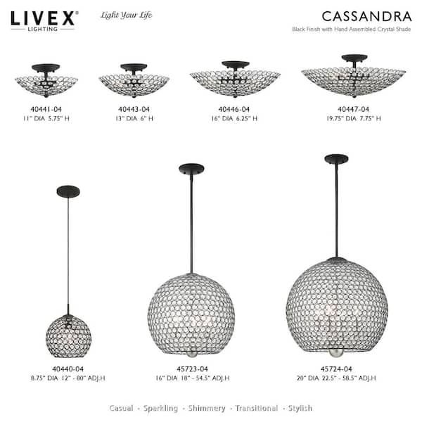  Livex Lighting 5607-05 Accessories Light Standard Decorative  Chain, Chrome 0.1 x 36 x 0.1 : Tools & Home Improvement