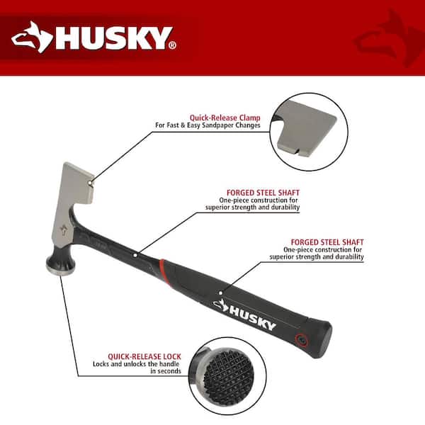 Husky Drywall Hammer With Metal Handle 99236 - The Home Depot