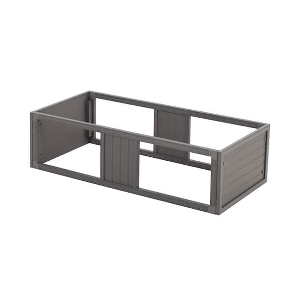 New Age Pet ECOFLEX Mojave Stacker, Large- Grey