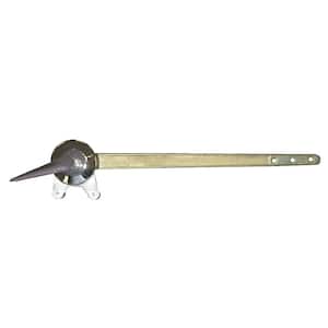 JONES STEPHENS Toilet Tank Trip Lever for TOTO THU004 Side Mount with 10  in. Offset Brass Arm and Metal Handle in Chrome Plated T01081 - The Home  Depot