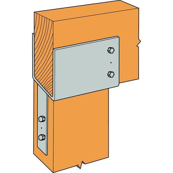 Simpson End Part Simpson Strong-Tie 6 in. x 6 in. 7-Gauge End Column Cap ECC66 - The ...