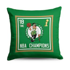 NBA Celtics 2024 NBAMC Historic Printed Throw Pillow