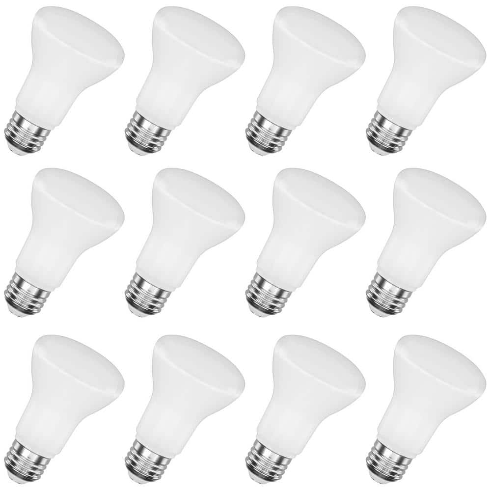 Viribright 50-Watt Equivalent BR20 E26 LED Light Bulbs Energy CEC JA8 ...