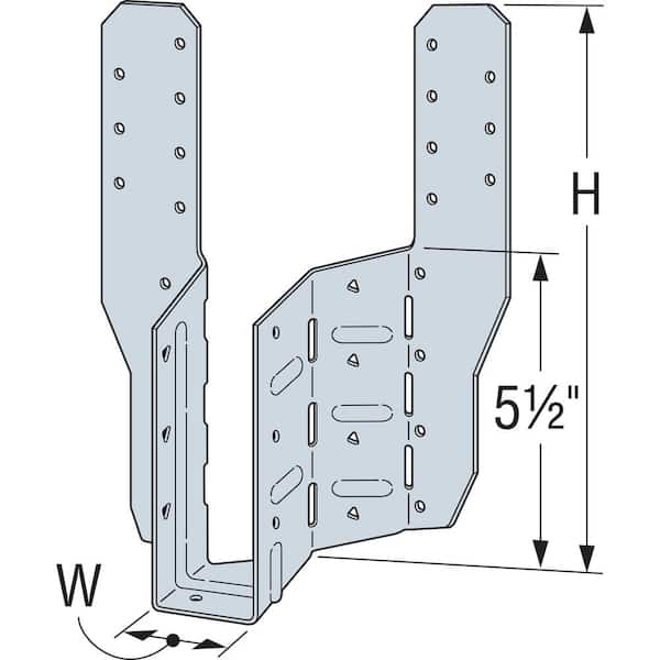 Simpson Strong-Tie THASL Galvanized Adjustable Truss Hanger for 