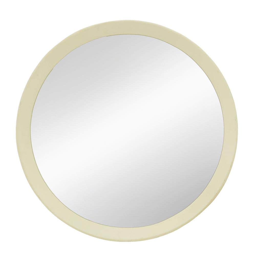 Elegant Aesthetic Cream 19.75 in W x 19.75 in. H Transitional Decor Style R