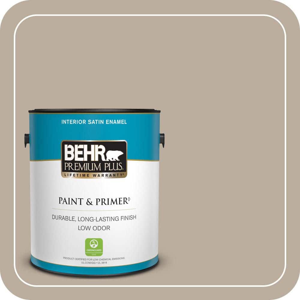 1 gal. Home Decorators Collection #HDC-NT-20G Montauk Sands Satin Enamel Low Odor Interior Paint & Primer price history on PriceWatchPro