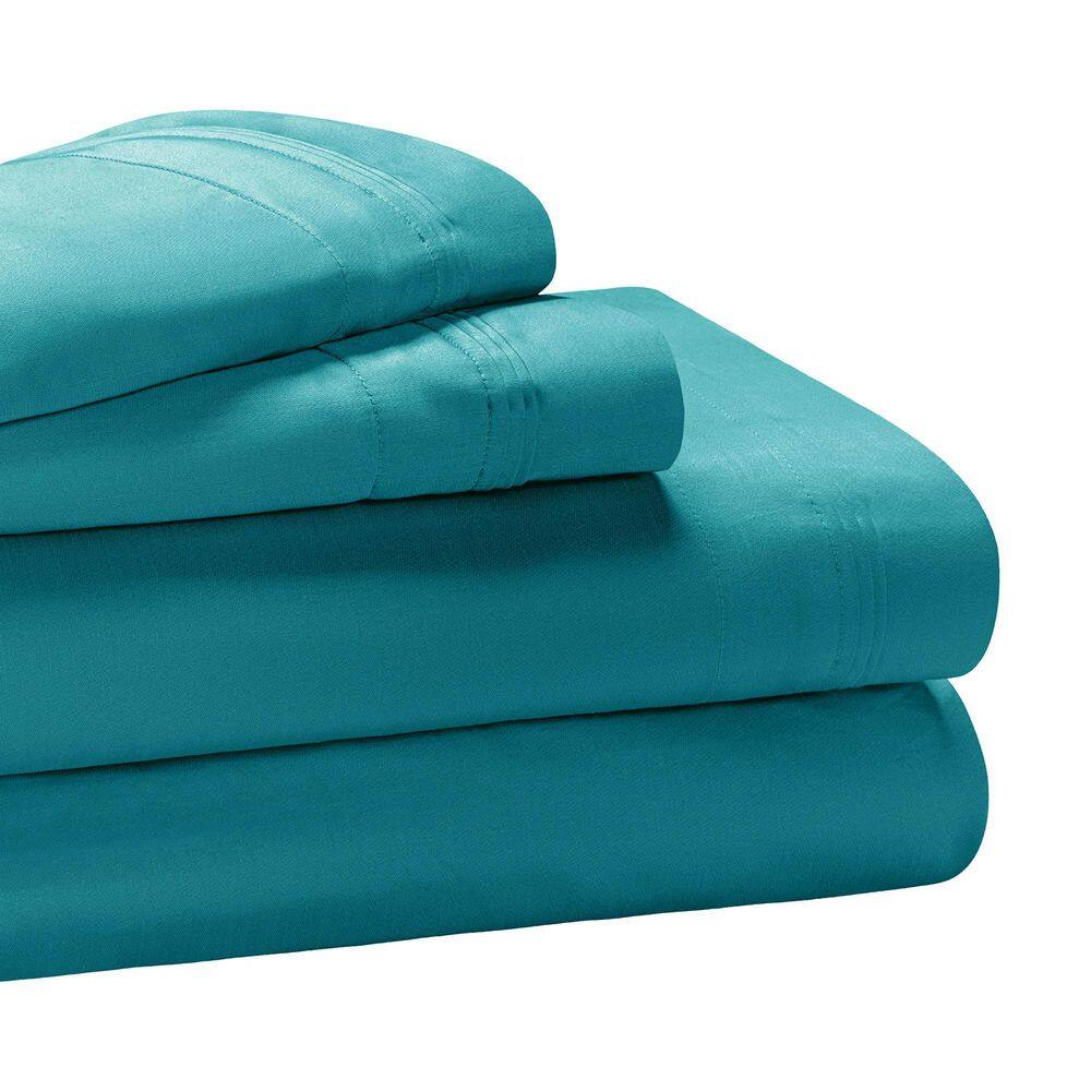 650 Thread Count 4-Piece Caribbean Solid Egyptian Cotton Deep Pocket Queen Sheet Set price history on PriceWatchPro