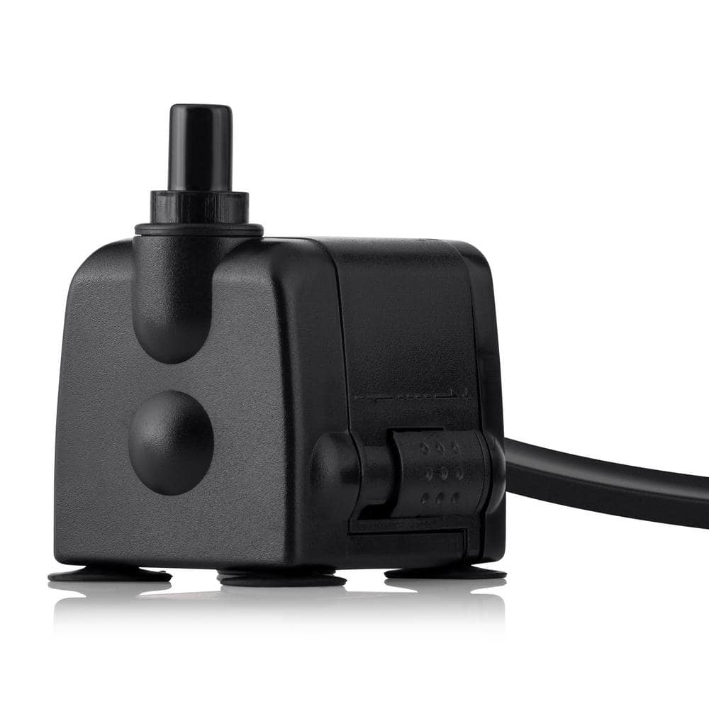 Black Electric Submersible Water Pump for Fountains