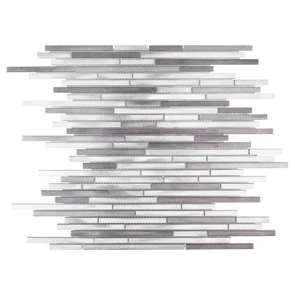 Jeffrey Court Silver Coins 12.125 in. x 11.75 in. x 8 mm Metal