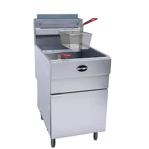 21 in. 85 lb. Capacity Natural Gas Commercial Fryer