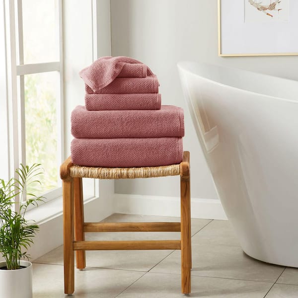 Desert Rose 6-Piece Cotton Quick-Dry Towel Set