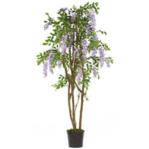 5 ft. Artificial Wisteria Silk Tree