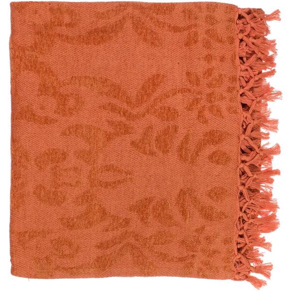 Artistic Weavers Bailey Coral Cellulose Throw