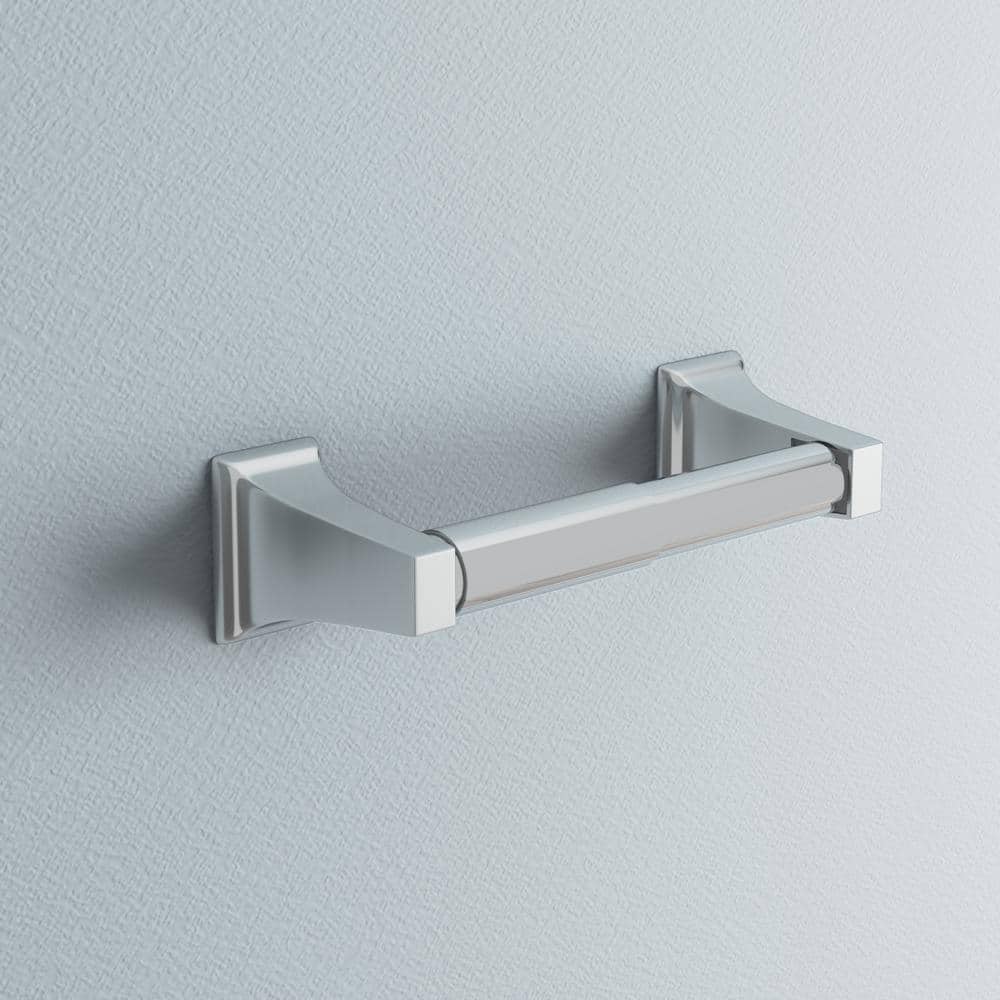 Ventura Polished Chrome Wall Mounted Toilet Paper Holder