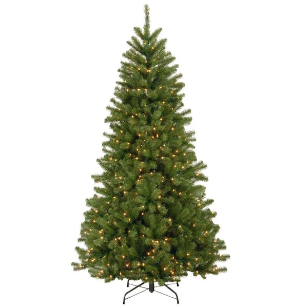 Home Accents Holiday 6.5 ft. North Valley Spruce Artificial Christmas Tree with 450 Lights