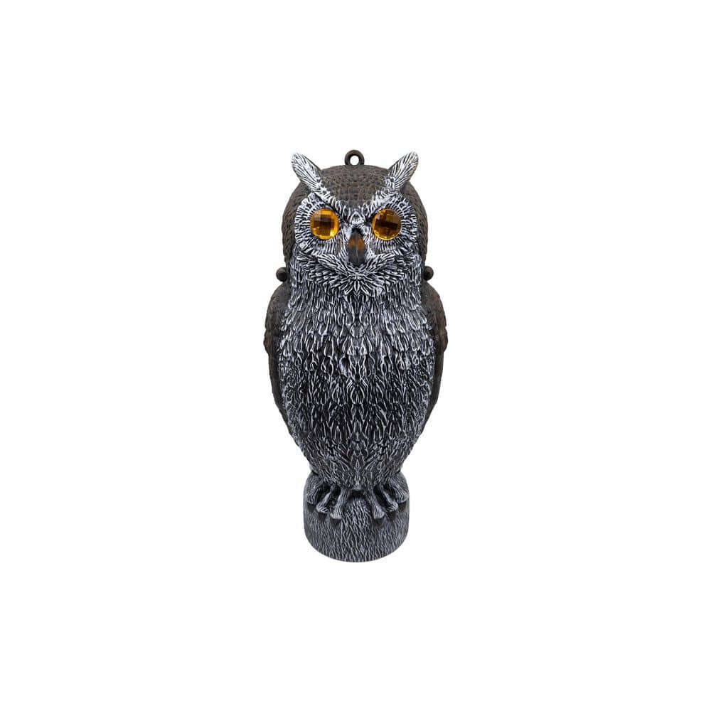 Sparkle Sentinel Owl Decoy Glowing Eyes Half Body with Hollow Back Easy to Hang Lightweight Bird Deterrent Repellent price history on PriceWatchPro