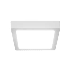 DSE(v3) 4 in. Square Selectable CCT White LED Flush Mount Ceiling Light