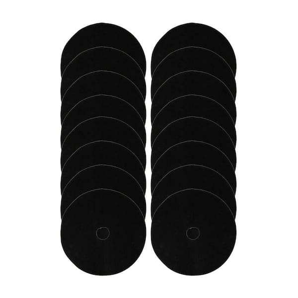 Tree Ring Mulch Mat Root Barrier Weed Protector Non-Woven Fabric Garden Landscaping Black 14 Sheets 12.6 Inch