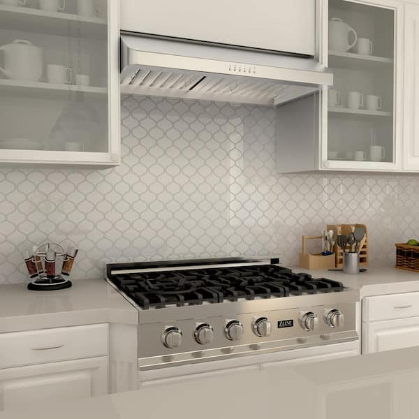 36 in. 600 CFM Ducted Under Cabinet Range Hood in Stainless Steel