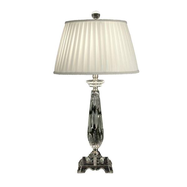 Dale Tiffany 29.25 in. Seymour Polished Nickel Lamp