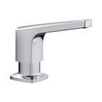 Rivana Deck-Mounted Soap and Lotion Dispenser in Chrome