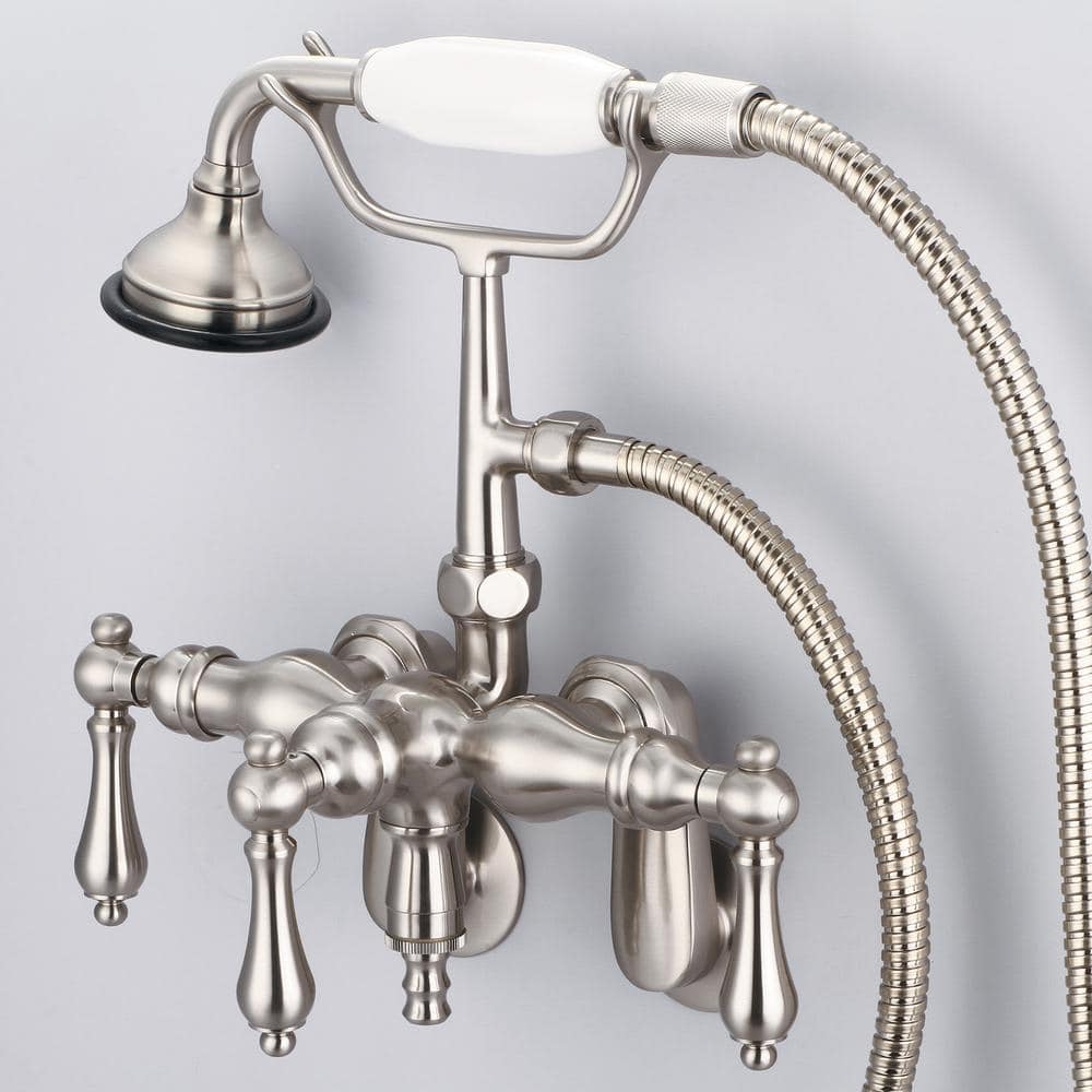 Reviews for Water Creation 3Handle Vintage Claw Foot Tub Faucet with