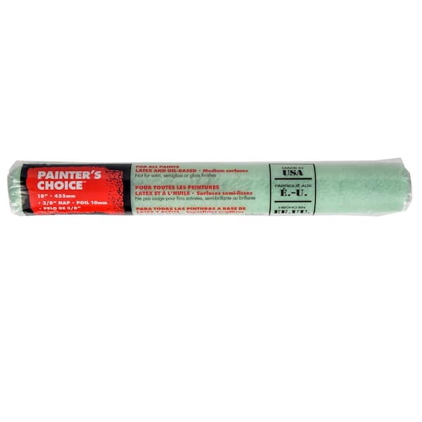 Wooster Painters Choice 18 in. x 3/8 in. Medium-Density Roller Cover