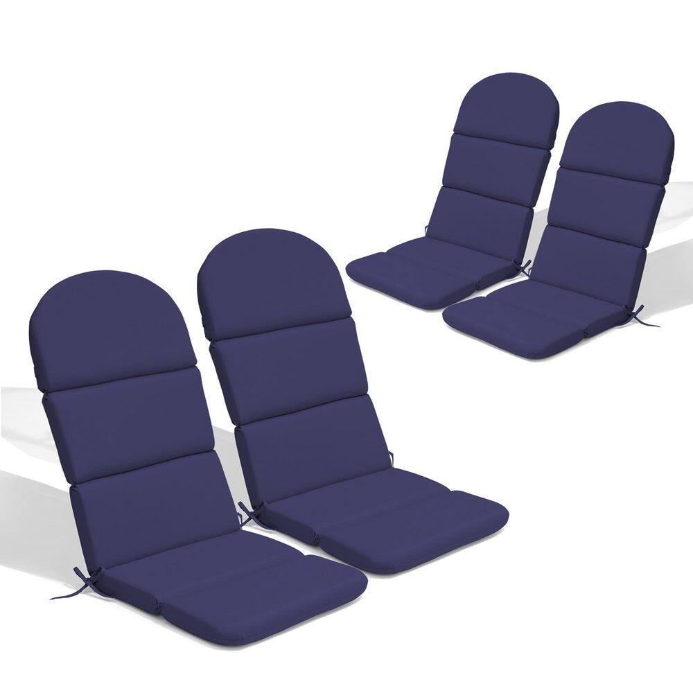 20 x 50 4-Piece Deep Seating Patio Outdoor Adirondack Chair Cushion in Navy Blue price history on PriceWatchPro