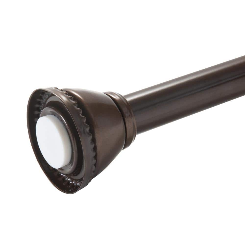 Bronze Adjustable Tension Shower Rod 42"-72"
