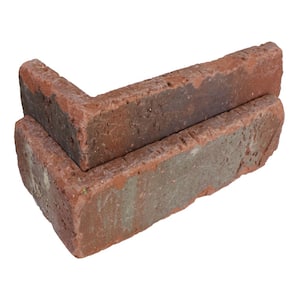 7.625 in. x 2.25 in. x 0.5 in. Midtown Thin Brick Corners (Box of 25-Bricks)