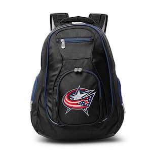 NHL Columbus Blue Jackets 19 in. Black Trim Color Laptop Backpack