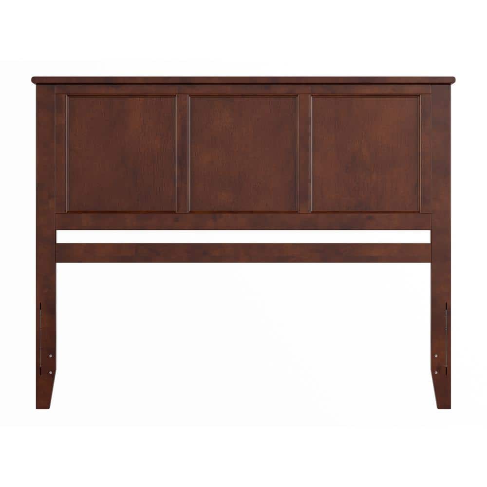 Queen Walnut Wood Panel Madison Headboard