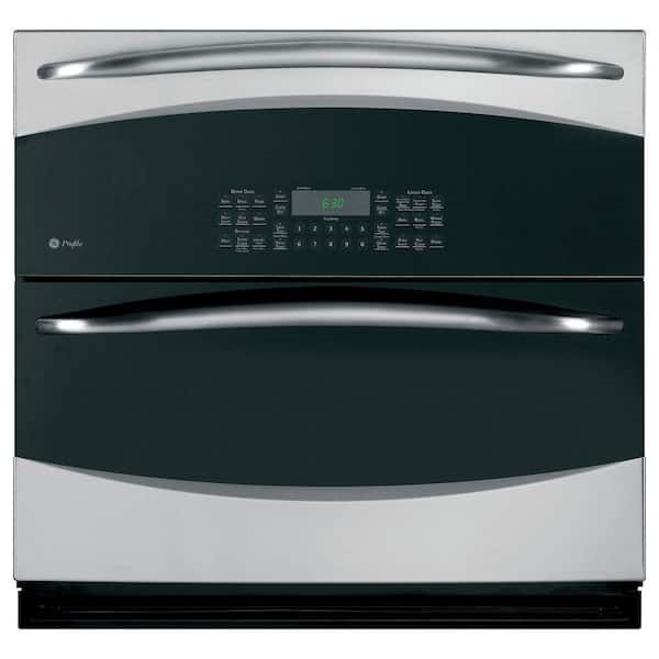 GE 30 in. Single Electric Wall Oven Self-Cleaning with Convection in Stainless Steel