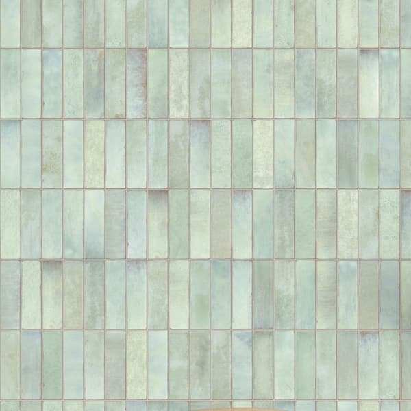 Spanish Artis Sage 12 in. x 24 in. Glazed Porcelain Wall Tile (5-Piece, 10.76 sq. ft./Case)