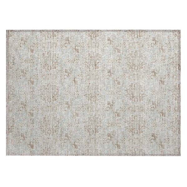 Chantille Machine Washable Indoor/Outdoor Abstract ACN2783 Ivory 2 ft. x 3 ft. Accent Rug