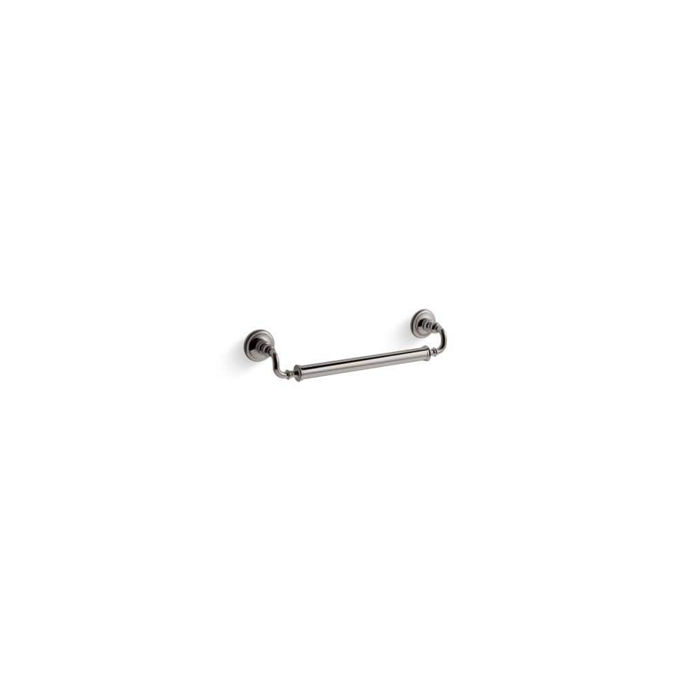 KOHLER Artifacts 18 In Grab Bar 25155 TT The Home Depot   Vibrant Titanium Kohler Grab Bars 25155 Tt 64 1000 