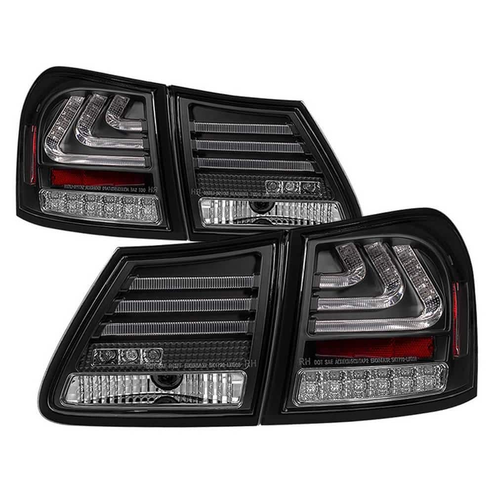 Spyder Auto Lexus GS 350 07-11 LED Tail Lights - Black 5082596