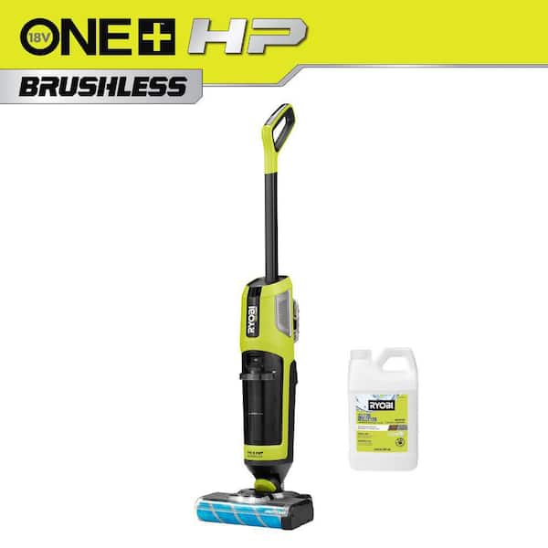 ONE+ HP 18V Cordless SWIFTClean Wet/Dry Stick Mop and Vacuum (Tool Only) with 64 oz. Hard Surface Cleaning Formula