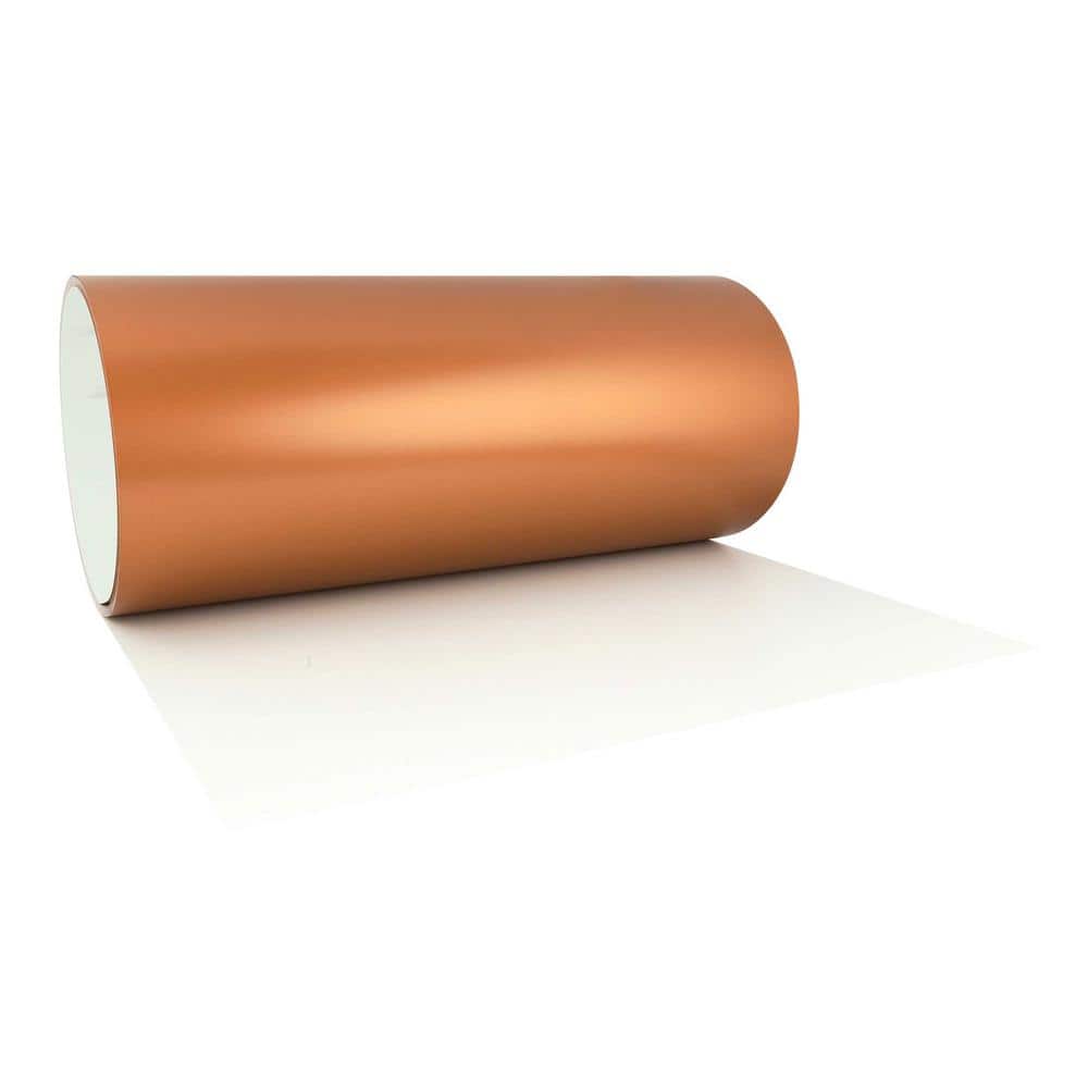 Gibraltar Building Products 24 in. x 50 ft. Copper Penny Over Birch White  Aluminum Trim Coil ATC24-CP - The Home Depot