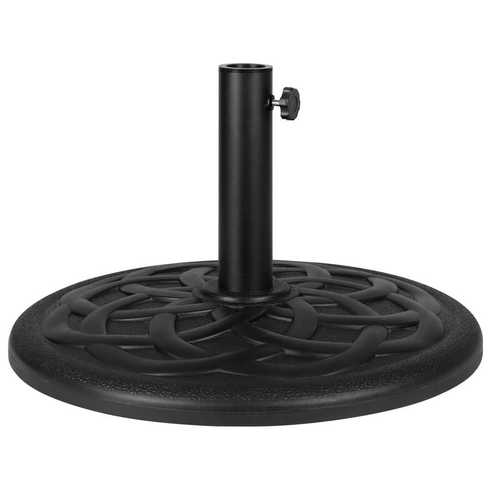 Kona 32 lb. Cement Patio Umbrella Base in Black with Weatherproof Plastic Polymer Coating - 19.25 in. Diameter price history on PriceWatchPro