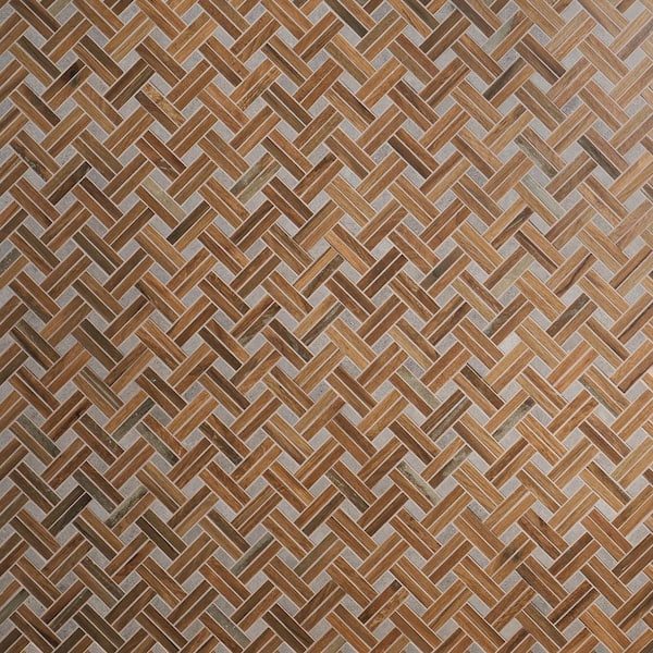 Ivy Hill Tile Everlasting Herringbone Oak 10.03 in. x 13.18 in. Matte Wood Look Porcelain Mosaic Tile (0.97 sq. ft./Each)